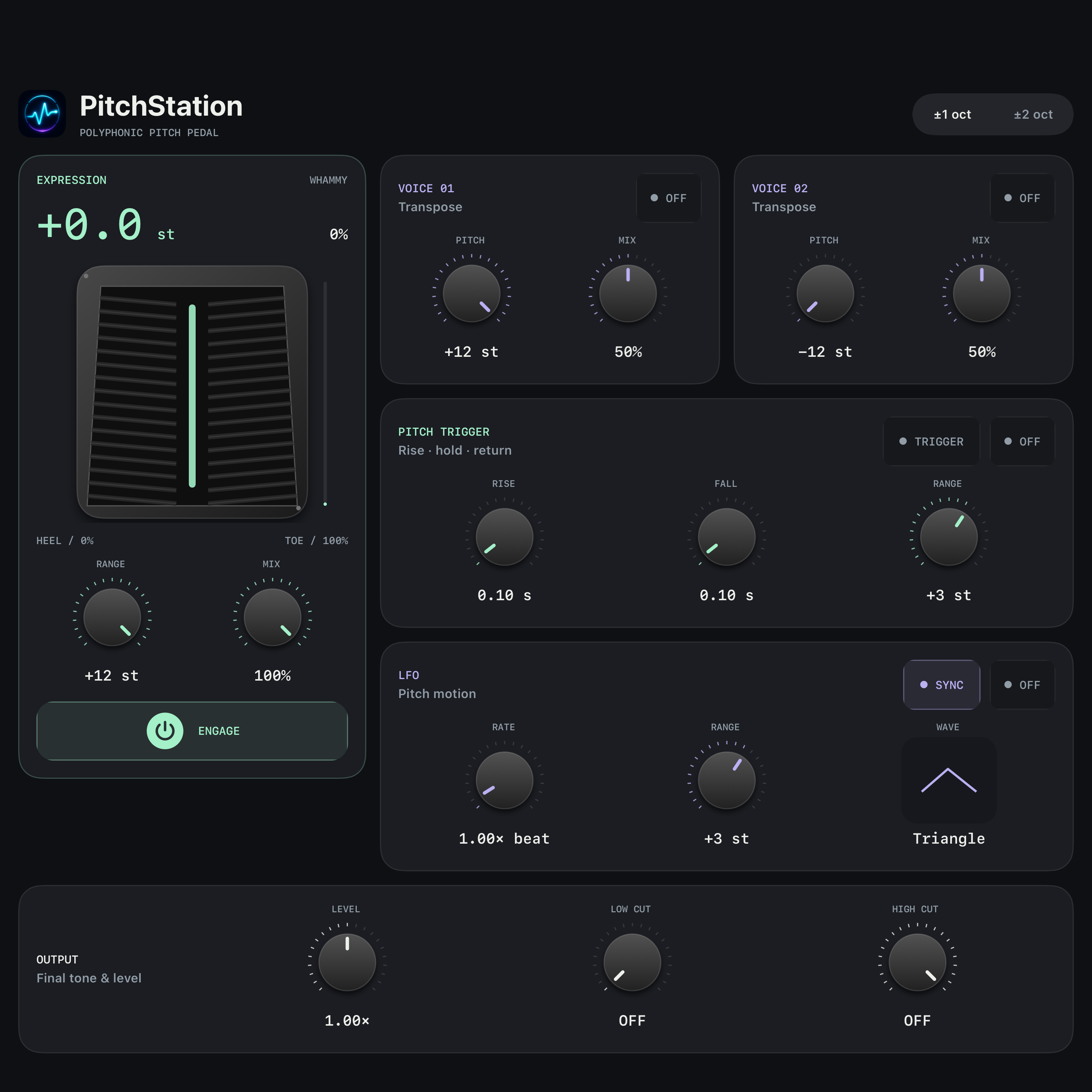 PitchStation app interface